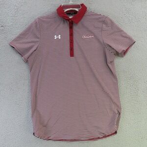 Charleston Cougars Shirt Womens Medium Red Gray Short Sleeve Under Armour